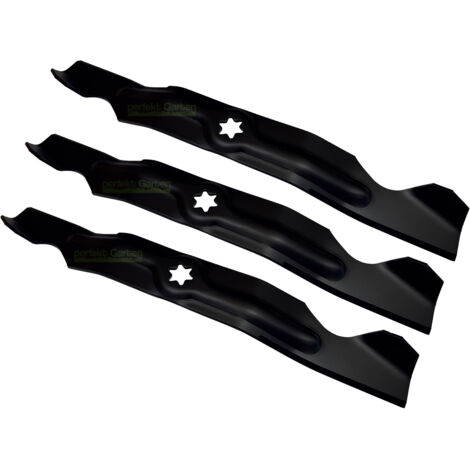 3 X 45 CM lame pour tondeuse Massey Ferguson MF 50-22 50-23 50-24 50-25 SD SH ZT (1/5)