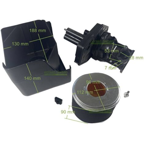 Boîtier de filtre à air + filtre à air pour moteur Honda 11 13 15 PS GX340 GX390 GX420