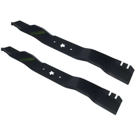 2 X 53,5 CM lame pour tondeuse Husqvarna YTH 2242 20F42 2042 1542 XPT 150 135 / 532138498