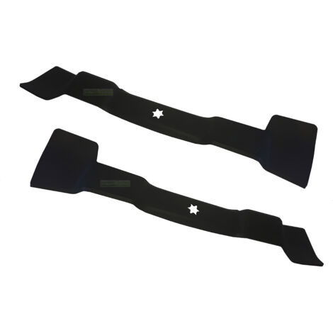2 X 49 CM lame pour tondeuse Cub Cadet XT1 OR95, XT2 PR95, XT3 QR95 / 742-05255, 742-05256 (1/5)
