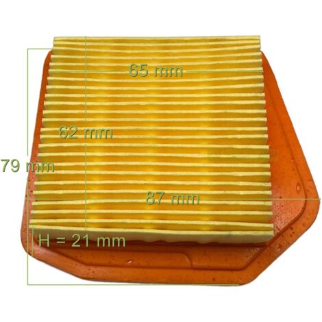 filtre à air pour débroussailleuse Stihl FS 260 261 291 351 L C-E RC-E Z / 41471410300 (1/3)