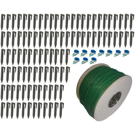 100 m / 3,4 mm câble frontière pour robot Fuxtec Brast Einhell Mowox (1/5)