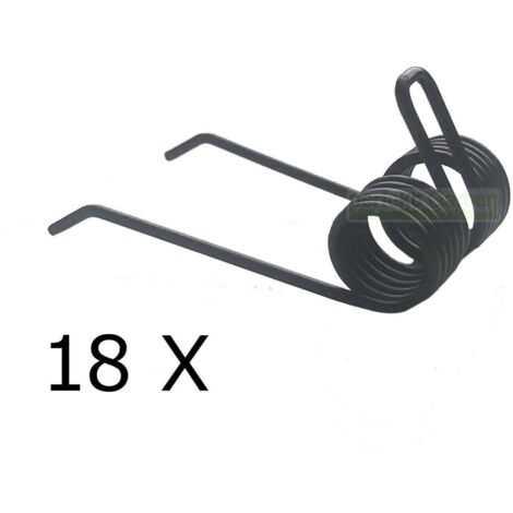 18 X ressort / pine pour scarificateur PowerTec Garden / LANDI VT 32 / VT32