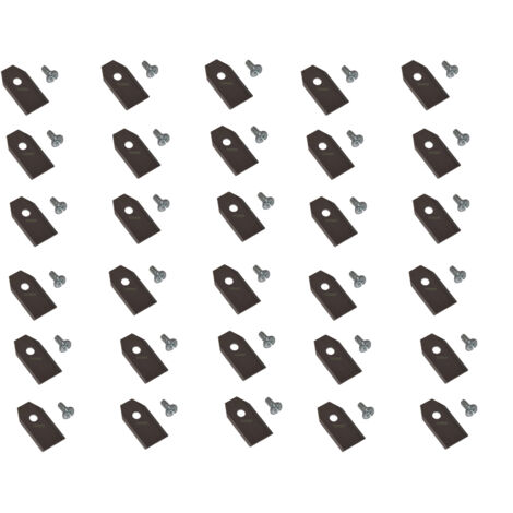 30 X 3,5 CM lame en acier inoxydable pour robots tondeuse Segway Navimow H800E H1500E i105E (1/2)