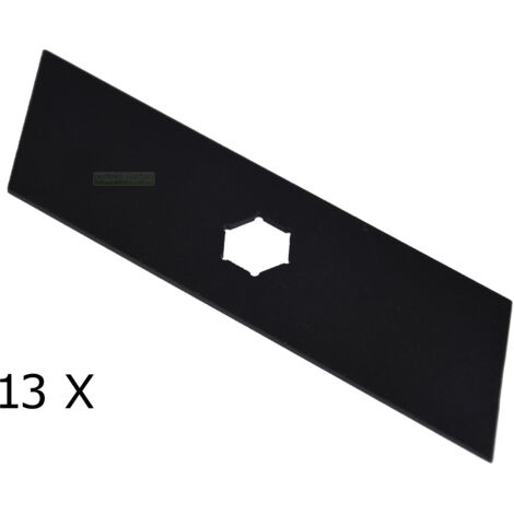 13 X 15,8 CM lame de scarificateur pour Ering VK EL 1028, 67110 (1/3)