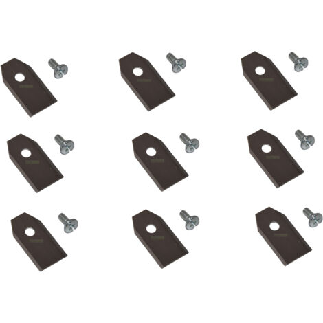 9 X 3,5 CM lame en acier inoxydable pour robots tondeuse Gardena R38Li R40Li R45Li R50Li R70Li (1/3)