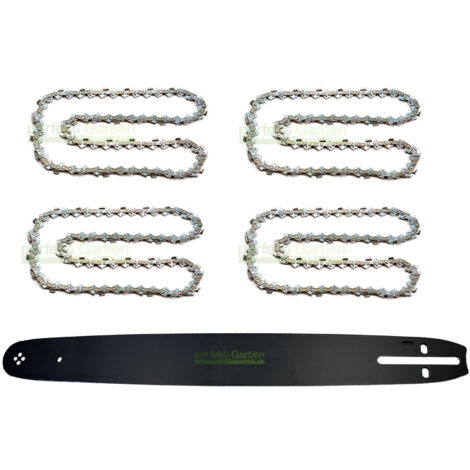 45 cm (18") 1,5 mm 0,325" 72 MLN guide-chaîne + 4 X chaîne pour Powermat PM-PSP-6HP (PM - PSP - 6HP) (1/5)