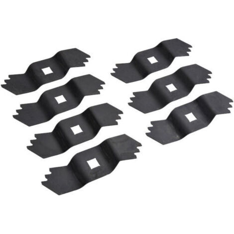 7 X 15 CM lame de scarification pour AL-KO 38E 38P 32VLE 38VLE GRIZZLY 462219 460773