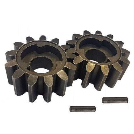 2X pignon d'entraînement (13 dents) D + G + 2X arbre pour tondeuses importées / magasin de jardinage (1/3)