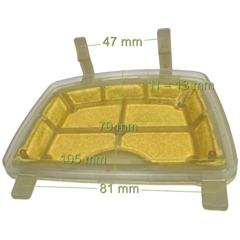 filtre à air pour tronçonneuse Stihl MS211 C-BE CBE 2-Mix Z 1139-120-1602 11391201601 (1/4)