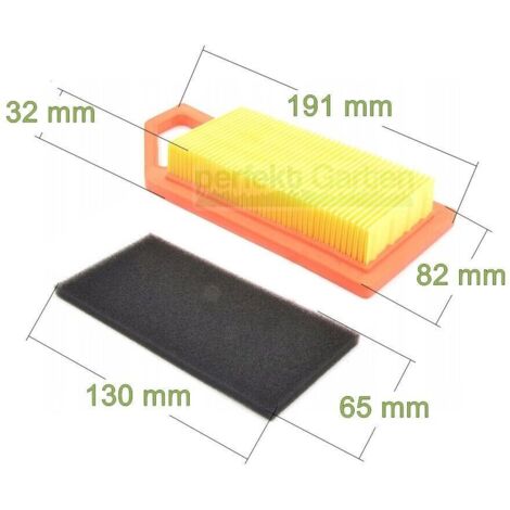 filtre à air pour Alpina AT3 AT4 AT5 AT7 BT 72 84 92 98 K 70 / 185503210 (1/3)
