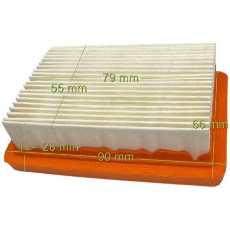 filtre à air pour débroussailleuse Oleomac BCH 40 400 50 500 BP T S 755 Master 61120018R (1/3)