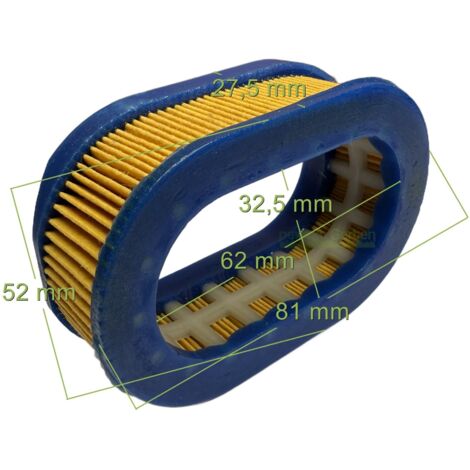filtre à air pour tronçonneuse NAC SPS02-45 (1/4)