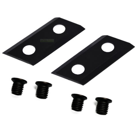 2 X 7,8 CM lame de broyeur / déchiqueteur à bois pour Ryobi RSH 2545B RSH2400R / RAC351 (1/3)