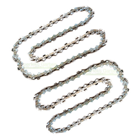 2 x chaîne 25cm / 1,1mm / 3/8" / 40 MLN remplace Oregon 90PX040G / 713120-8 tronçonneuse (1/2)