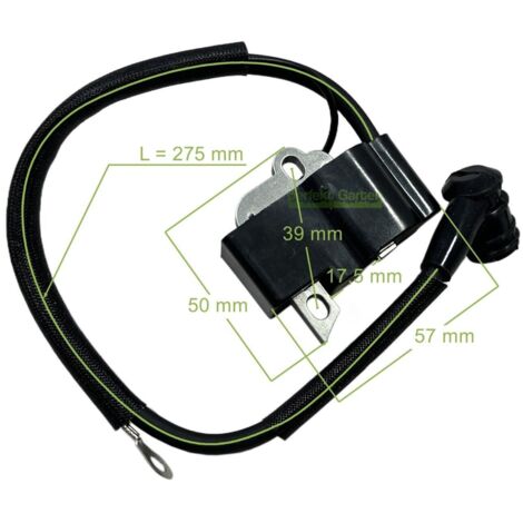 bobine d'allumage noire pour tronçonneuse Dolmar Makita 181 143 206 181-143-207 (1/4)