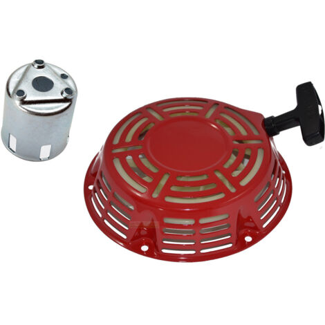 démarreur à recul + coupelle 195 x 50 mm pour Lifan Kipor Loncin Zongshen moteur (1/4)