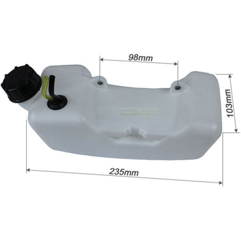 Réservoir + filtre + bouchon pour Timbertech MS52-2TL / MS-2TL-52 3PS débroussailleuse (1/3)