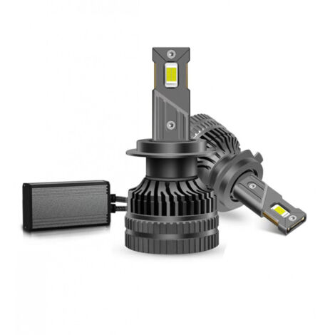 Комплект от 2 броя LED ЛЕД диодни крушки H7 Х7 12V 120W 13000lm за фарове Canbus без грешки 6000К