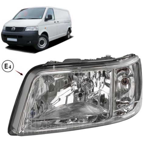 Faro delantero para VW Transporter T5 2003-2009, con motor, lado derecho 7H1941016S.