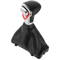 Perilla de cambio de marchas automático con funda para Audi A3 8P, A4 B8, A5 8T/8F, A6 C6 S-Line.