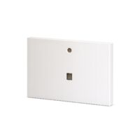 Plan vasque Vulcano L 60 x P 46 x H 2,6 cm en marbre et résine Couleur Blanc