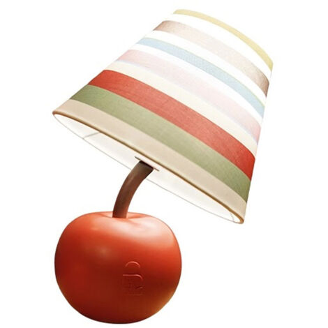 Veilleuse décorative rayée, lampe de chevet pour chambre à coucher, mini-veilleuse moderne pour chambre à coucher (lumière tricolore) (1/5)