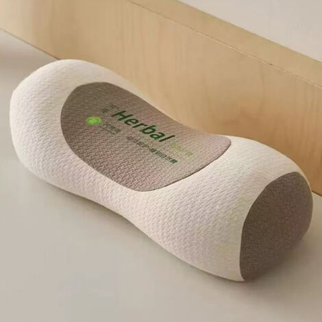 Fuleadture Oreiller en sarrasin,de conception ergonomique pour le sommeil,convenant comme coussin de canapé,oreiller de dossier ou oreiller pour les jambes (1/5)