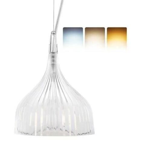 Lustre moderne Kartell, lustre LED pour salle à manger, plafonnier rétro, G9, lumière tricolore, éclairage décoratif pour la maison. (1/5)
