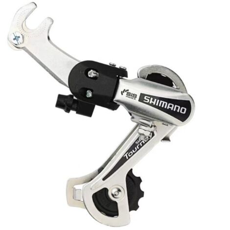 Dérailleur arrière TY21 6/7 vitesses, boîte de vitesses, accessoires pour VTT/vélos pliants, argent (1/5)