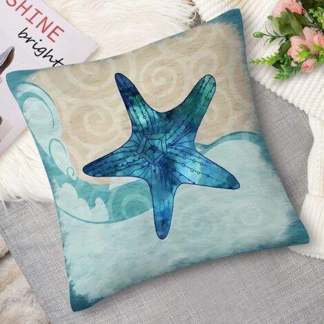 Housse de Coussin with homard et crabe vintage, duo (1/5)