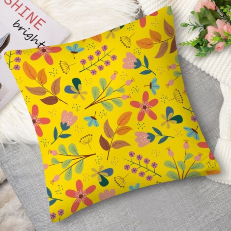 Housse de coussin fleurs anglaises, chic (1/5)