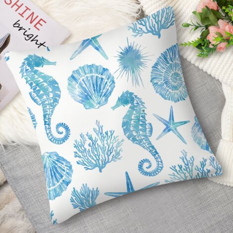 Housse de coussin raie manta vintage, élégant (1/5)
