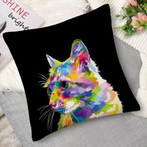 Housse de coussin chats câlins (1/5)