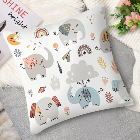Housse de Coussin with animaux du monde, voyage (1/5)