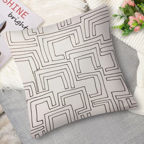 Housse de coussin,Coussin décoratif bohème, style voyage (1/5)