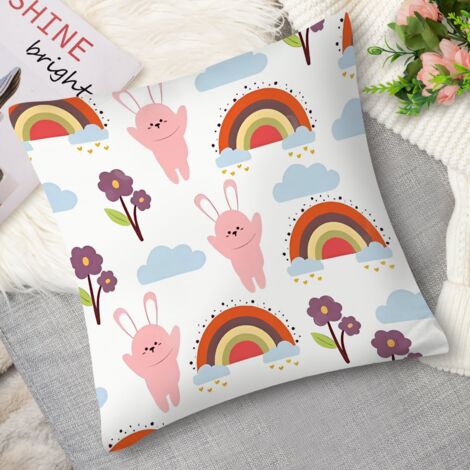 Housse de coussin animaux de la jungle, kawaii (1/5)