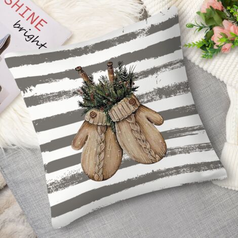 Housse de coussin chevrons nordiques (1/5)