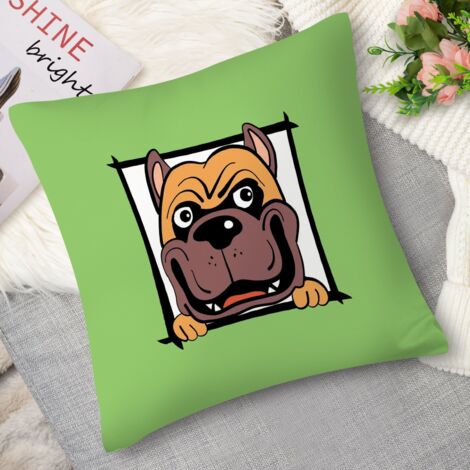 Housse de coussin amour félin canin (1/5)