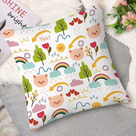 Housse de coussin animaux de la savane, doux (1/5)