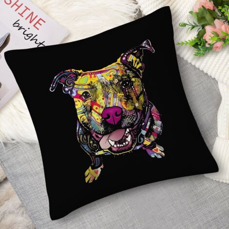 Housse de coussin,Coussin décoratif silhouette chat (1/5)