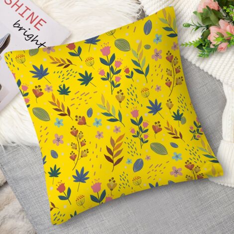 Housse de Coussin with fleurs aquarelle, doux (1/5)