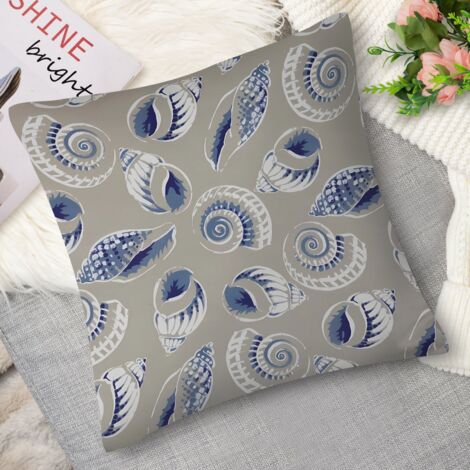Housse de coussin,Coussin décoratif étoile de mer rétro, élégant (1/5)