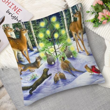 Housse de Coussin with cabane en bois, chalet (1/5)