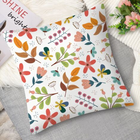 Housse de coussin bouquet sauvage (1/5)