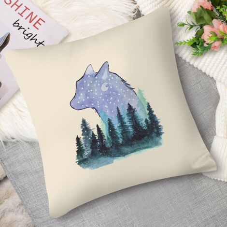 Housse de Coussin with aurore boréale (1/5)