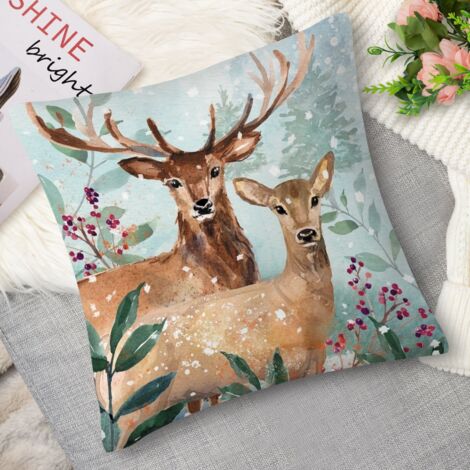Housse de coussin argent et blanc, chic (1/5)