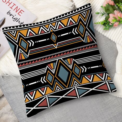 Housse de coussin bohème coloré, gai (1/5)