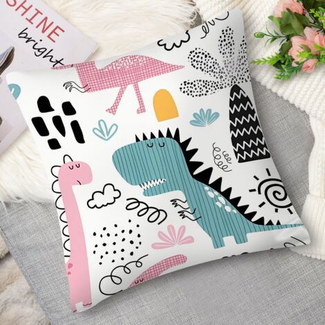 Housse de Coussin décoratif animaux de la forêt, doux (1/5)