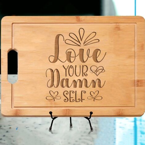 Planche bambou message personnalisé – Cadeau unique pour toutes occasions (1/5)